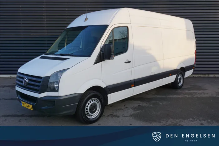 Volkswagen Crafter 35 136pk L3H2 Airco Radio 3-zits Euro5 Schade achterdeuren APK nieuw!