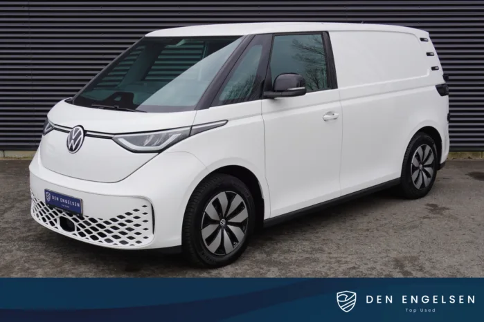 Volkswagen ID. Buzz Cargo 77 kWh 204PK Achterdeuren Apple Carplay 3 personen IQ-Light 3-Zits Stuurverwarming ACC Cruise control Camera