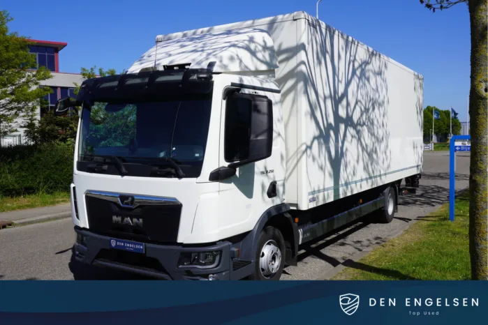 MAN TGL 12.250 Bakwagen Laadklep 1500 KG Ringfeder Vangmuilkoppeling